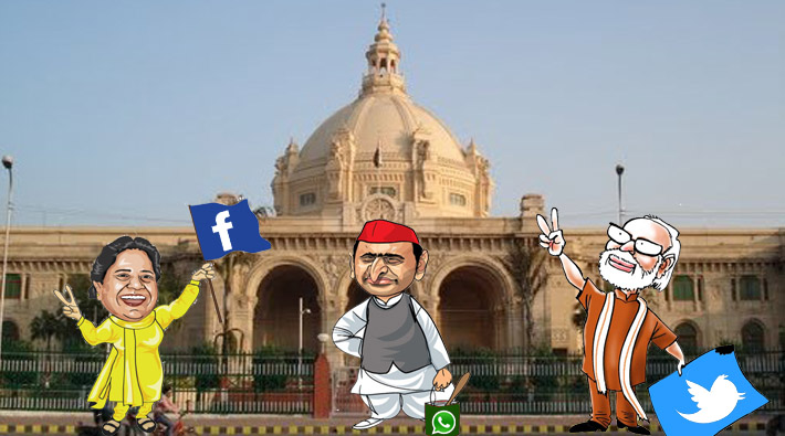 social media strategy of political party