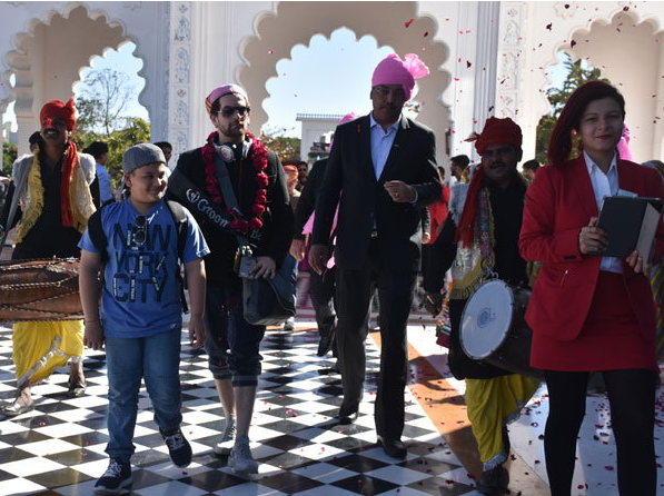 nil nitin mukesh wedding pics