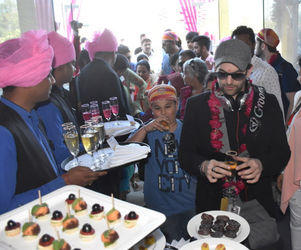 nil nitin mukesh wedding pics