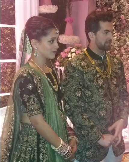 nil nitin mukesh reception