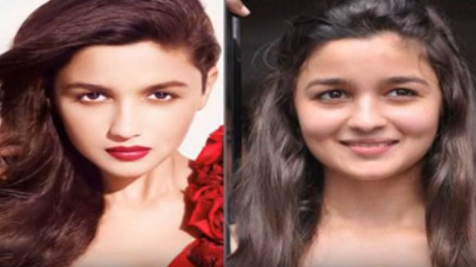 actress without makeup