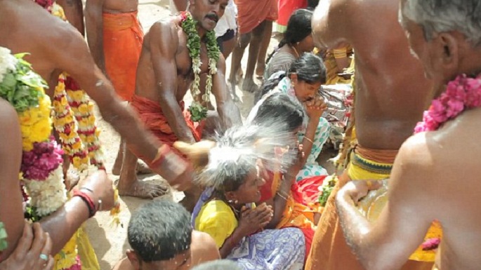 coconut breaking on head