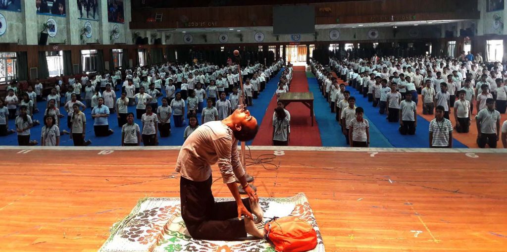 yoga in cms lucknow
