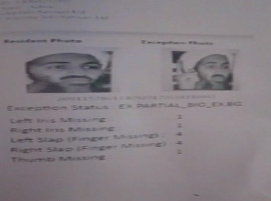 osama bin laden adhar card
