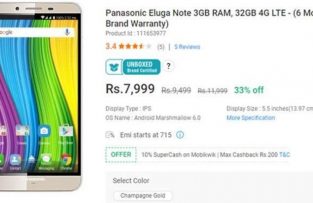 4- Panasonic Eluga Note