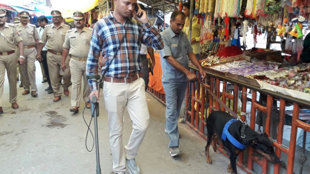 security checking at gola gokarannath temple