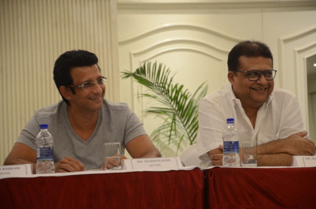 Stars in Lucknow :Press Conference for Babloo Bachelor
