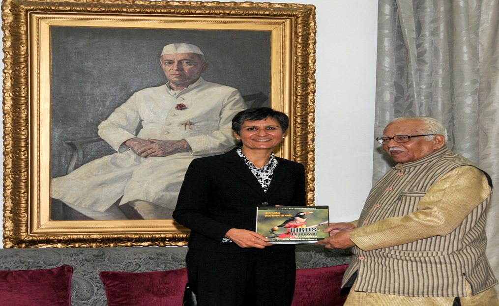 Australia's High Commissioner Harinder Sidhu and up governor ram naik