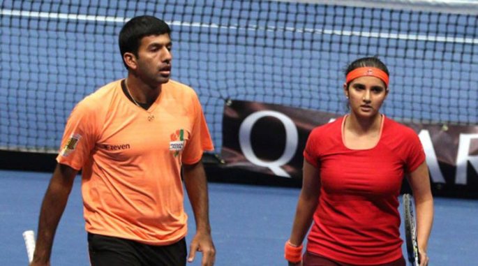 Sania Mirza Rohan Bopanna