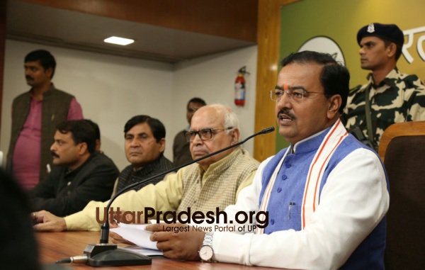 keshav maurya targeted sp