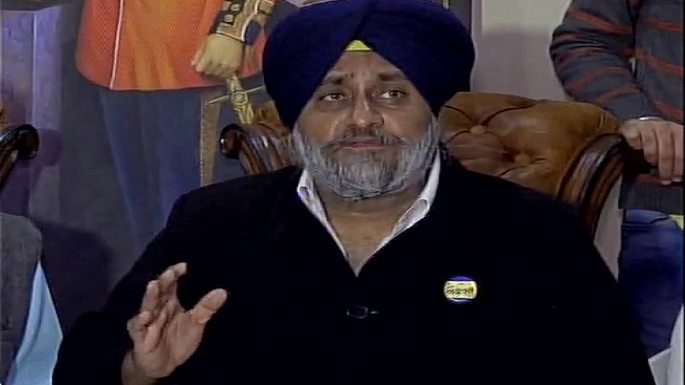 sukhbir singh badal countered siddhu