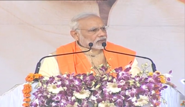 PM narendra modi bijnor rally live