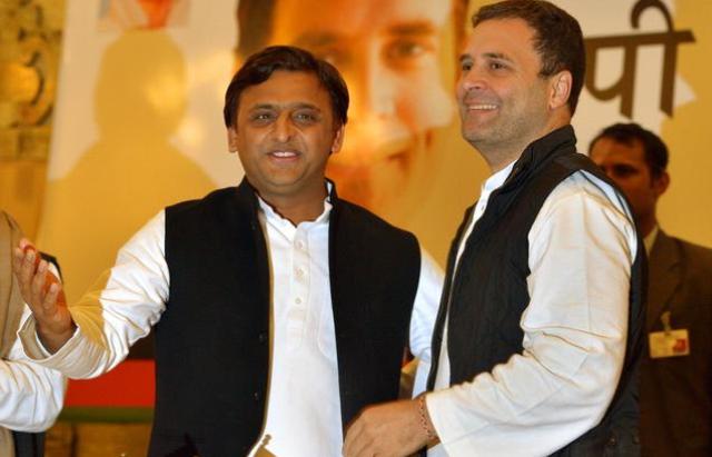 rahul akhilesh combined road show