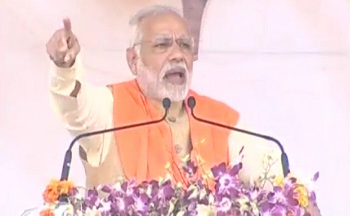 pm modi addressed bijnor rally