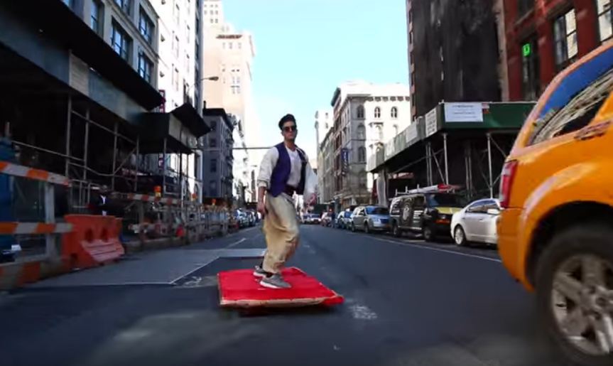 ALADDIN MAGIC CARPET VIDEO