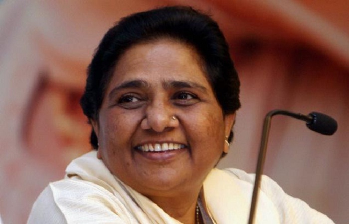 bsp supremo targeted BJP