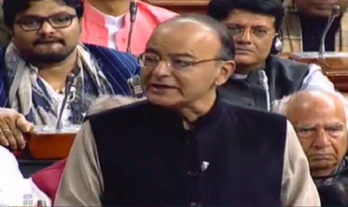 arun jaitley addressing budget session
