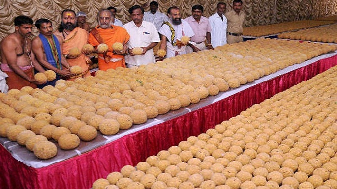 Tirupati Temple famous laddu