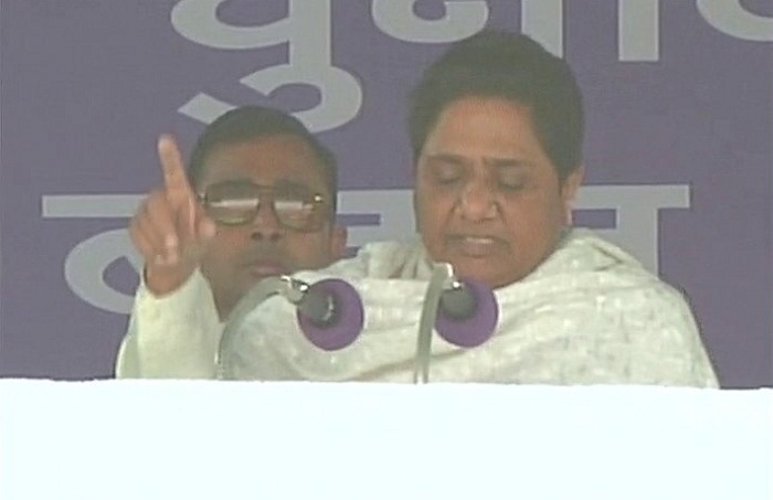 mayawati agra rally