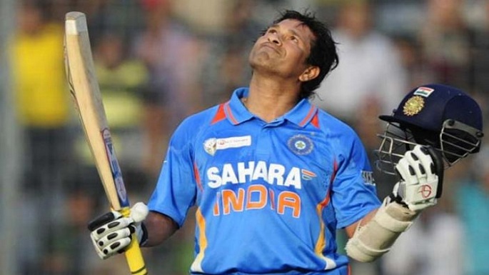 tendulkar scored first double century one day international