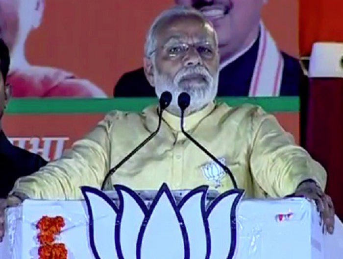 PM narendra modi road show varanasi