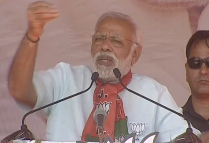 pm modi rohaniya rally