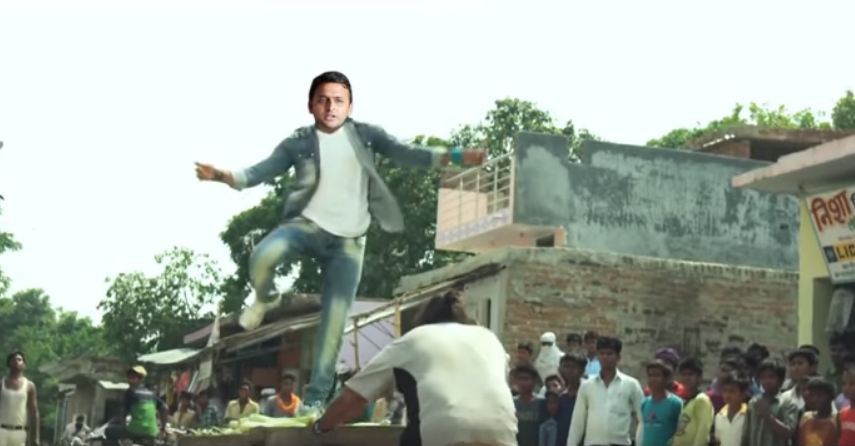 akhilesh yadav action raja