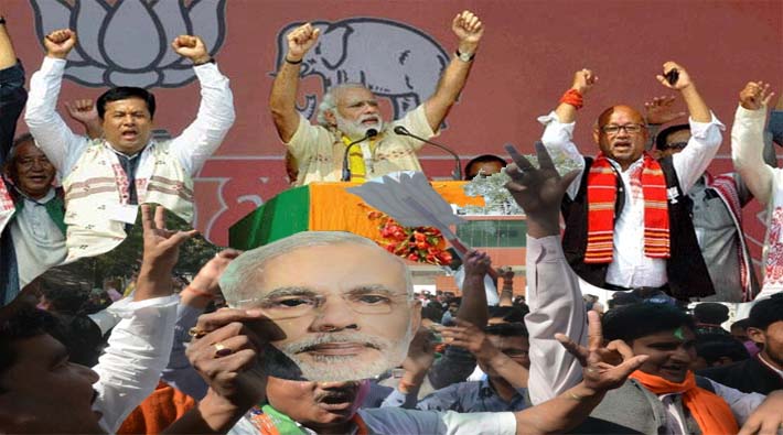 bjp victory record