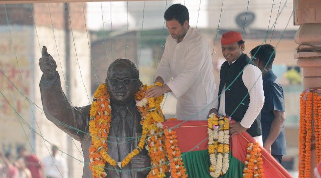 akhilesh rahul varanasi raod show