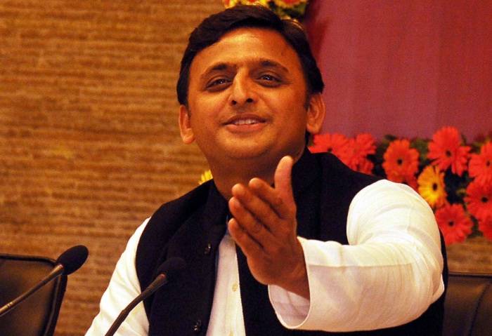 akhilesh yadav addressed press conference