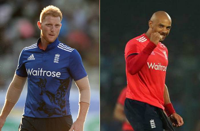 Ben Stokes and Tymal Mills