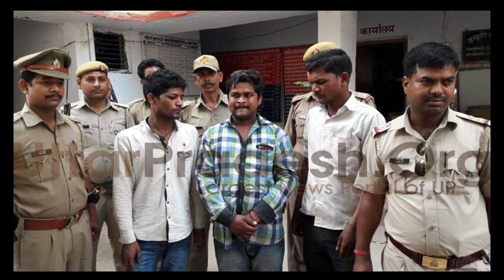 attack on up police team