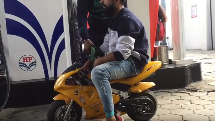 children's equivalent motor cycle