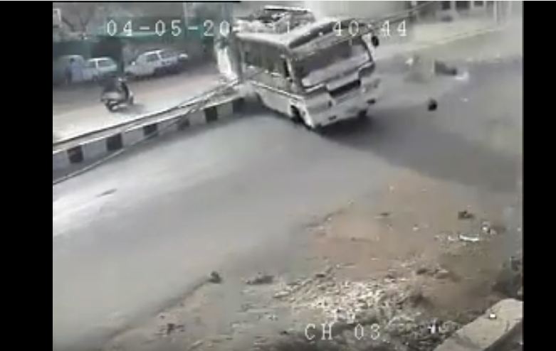 Bus Accident Video