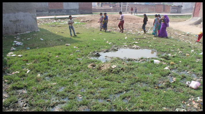 water light road problem in lucknow