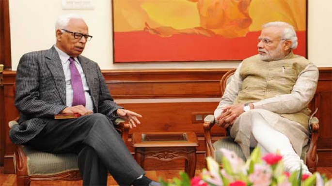 modi meet vohra