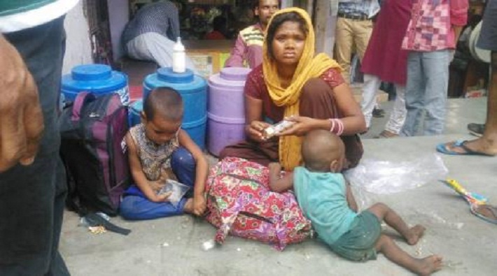 woman mortgaged her child