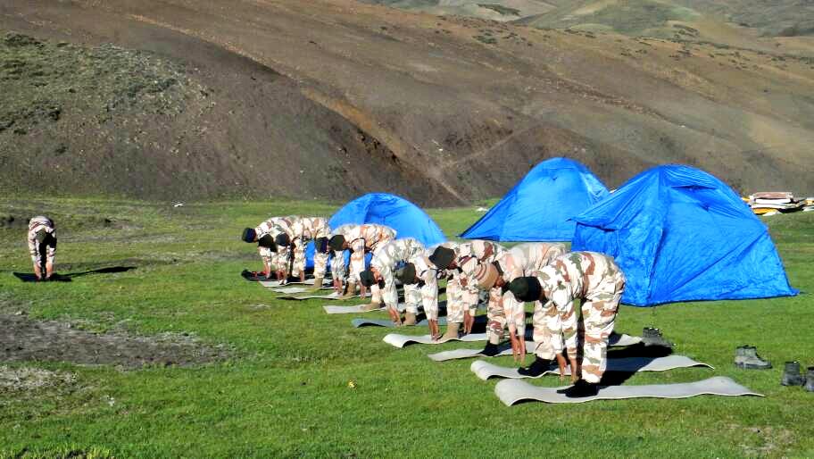 itbp yoga at himalayan uk