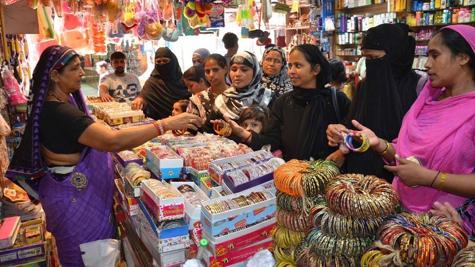 srinagar eid shopping