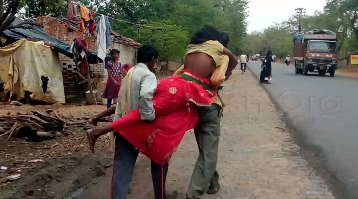 woman died on husband back