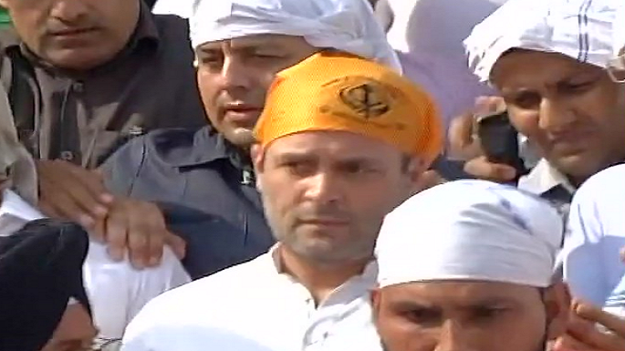 rahul gandhi golden temple visit