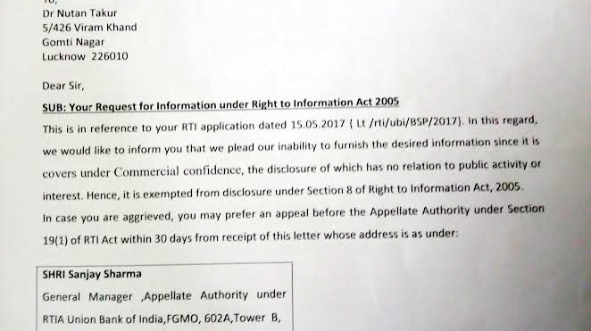 RTI BSP UBI Info