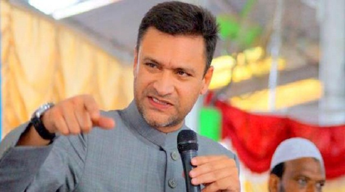 bajrang dal burnt effigy of akbaruddin owaisi in kanpur