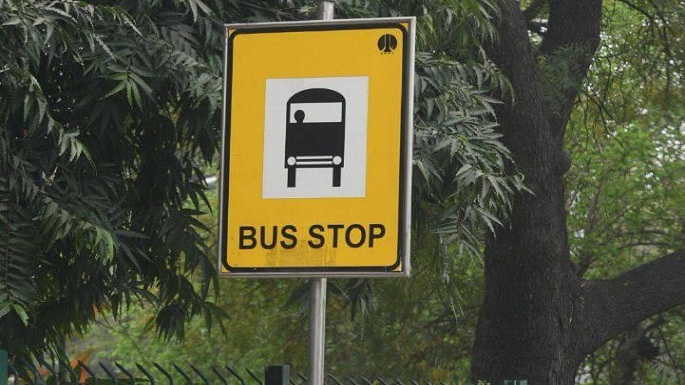 change bus stop