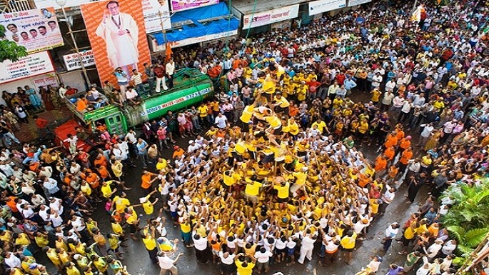 krishna janmashtami dahi handi