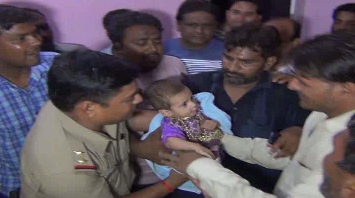 police recovered nine month old kidnapped girl aaliya in meerut
