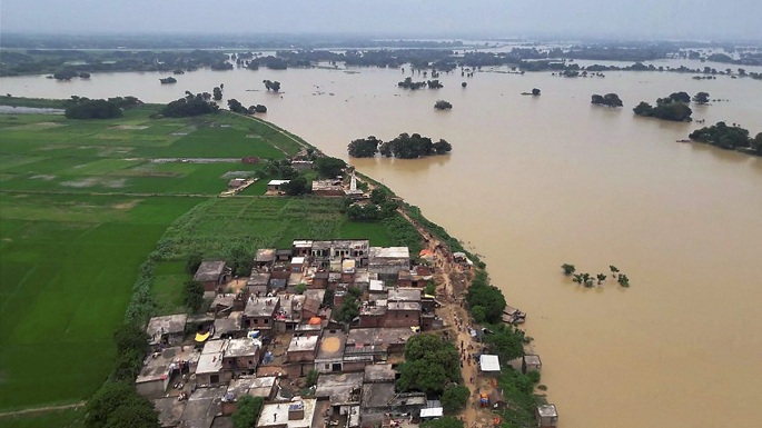bihar flood pm modi