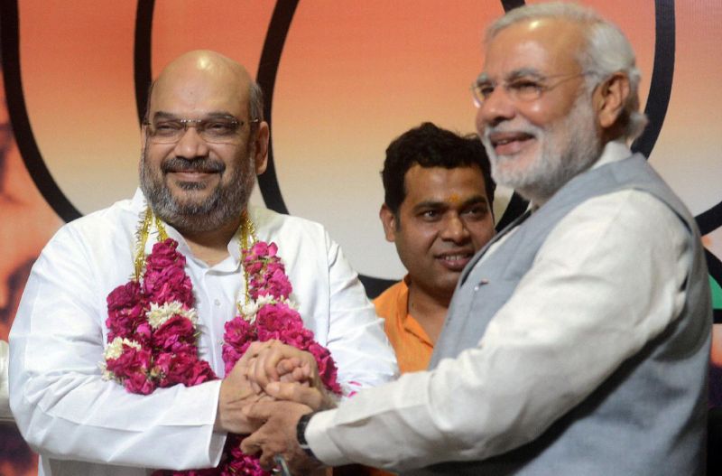 amit shah resigned