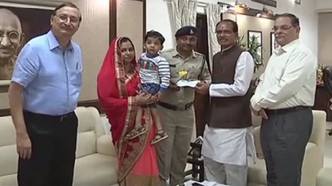bhopal head constable abhishek patel