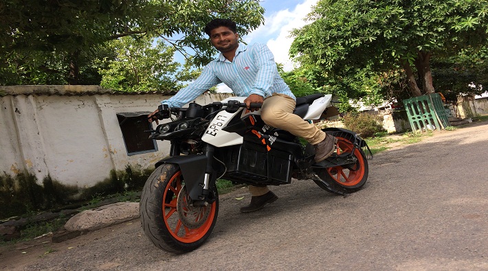 india first make in India high speed modi electric bike in meerut